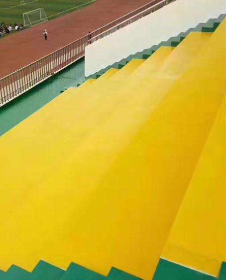 辽阳球场台阶翻新修补改造